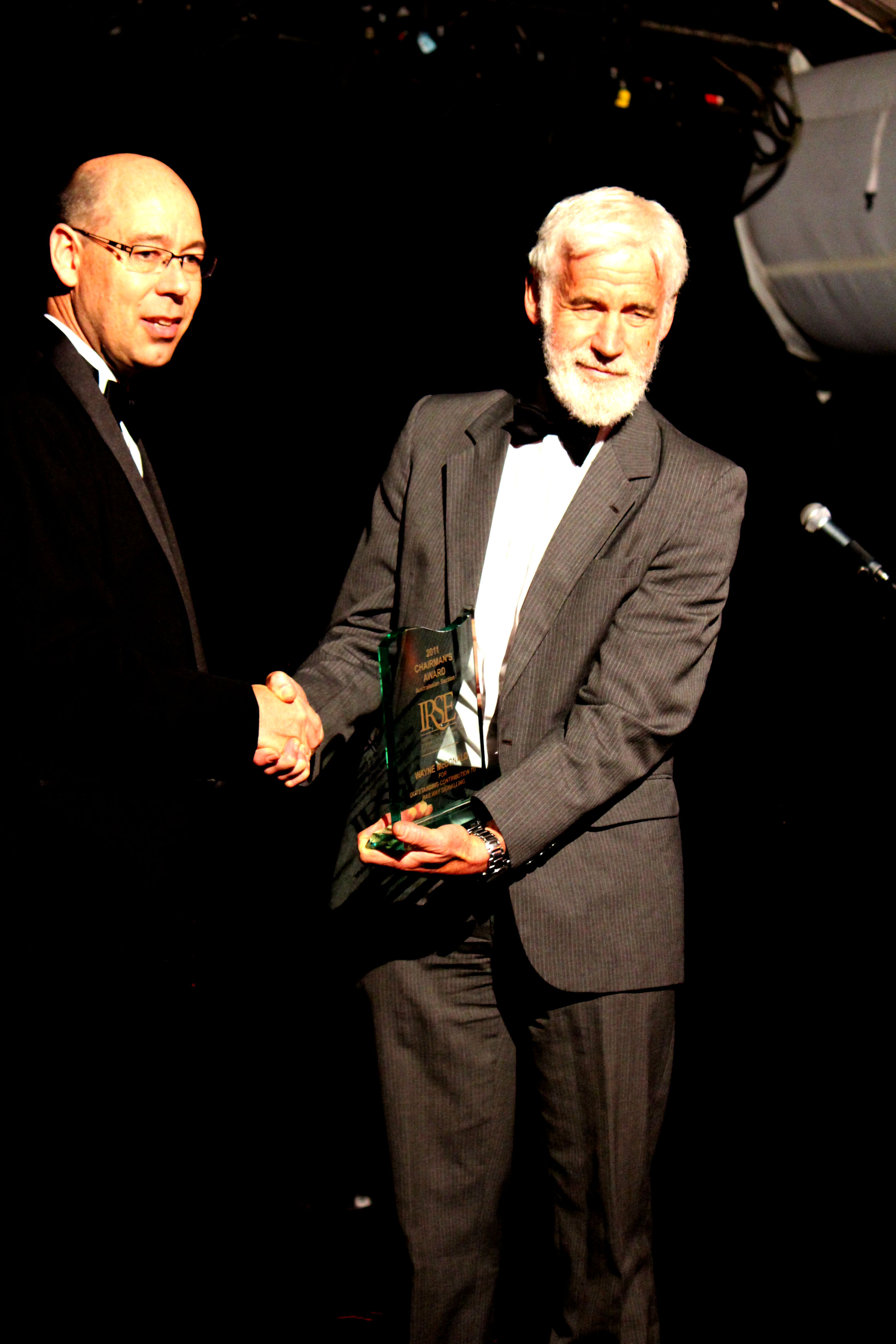 Wayne McDonald receives Chairman's Award